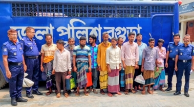 ধুনটে শিশু ধর্ষণ সহ বিভিন্ন মামলায় ১২ আসামি গ্রেপ্তার